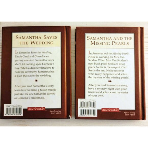 American Girl Samantha Book Lot 7 Beforever Classic Mysteries CYOA Short Stories - Picture 8 of 8